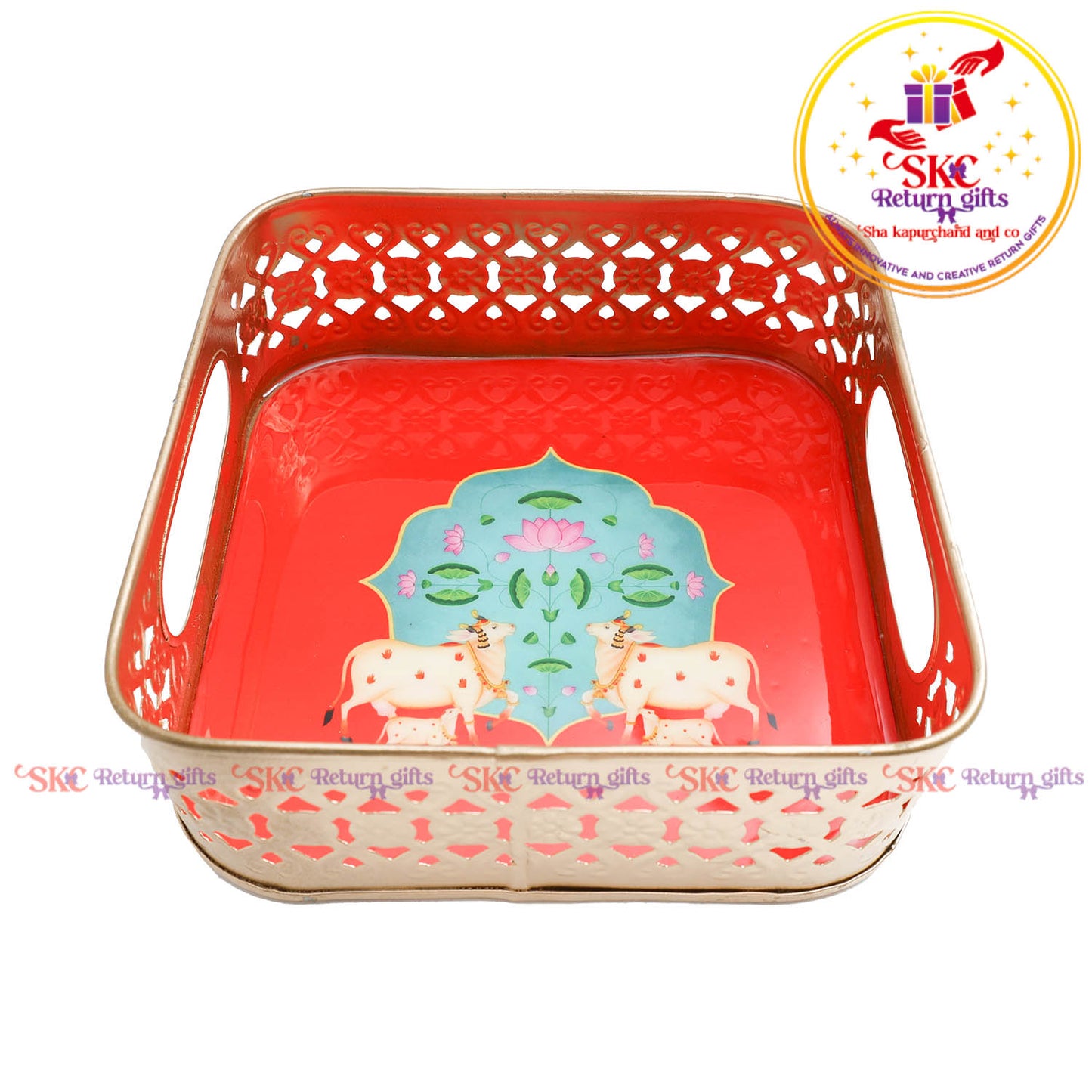 8x8 pichwai trays