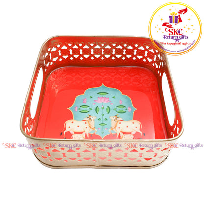 8x8 pichwai trays