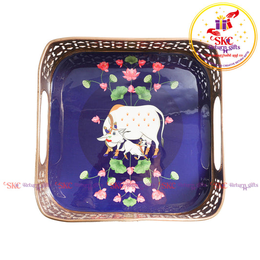 8x8 Pichwai tray