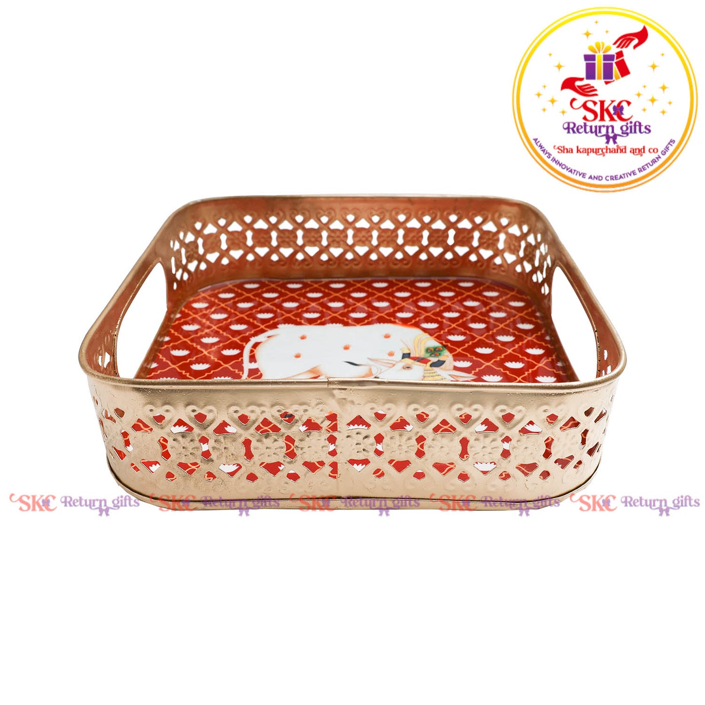 8x8 Pichwai tray