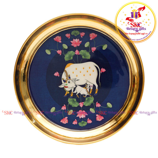 PICHWAI POOJA PLATE