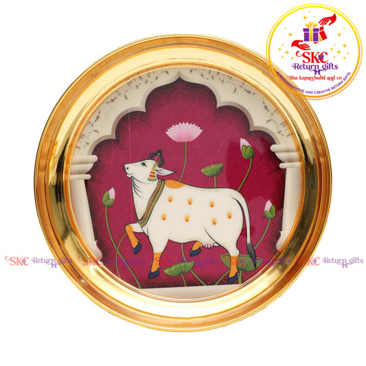 PICHWAI POOJA PLATE