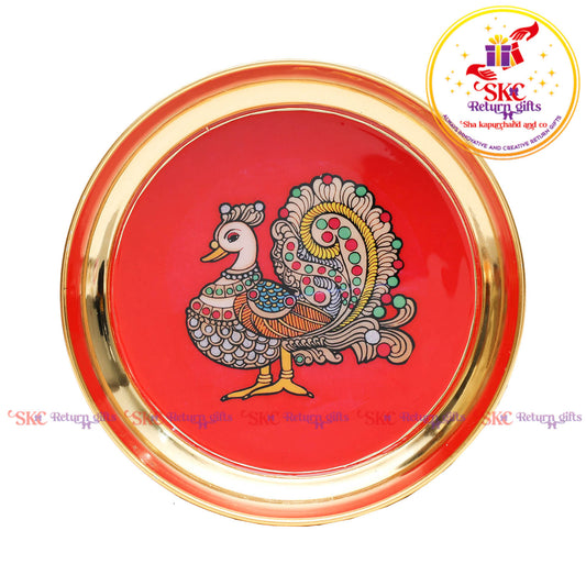PICHWAI POOJA PLATE