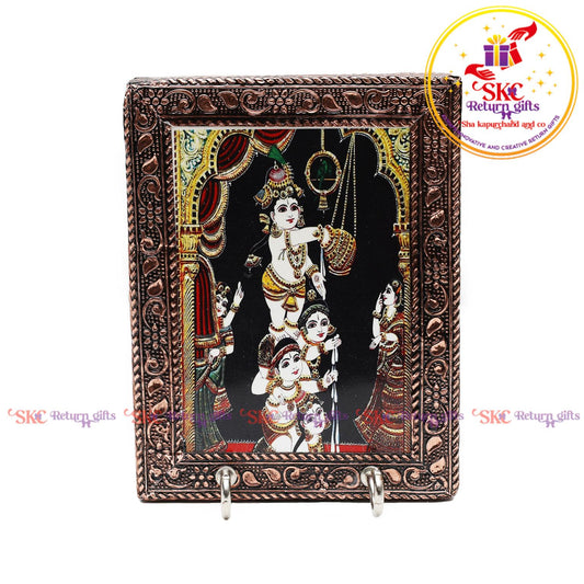 4.5/3.5 key stand tanjore art