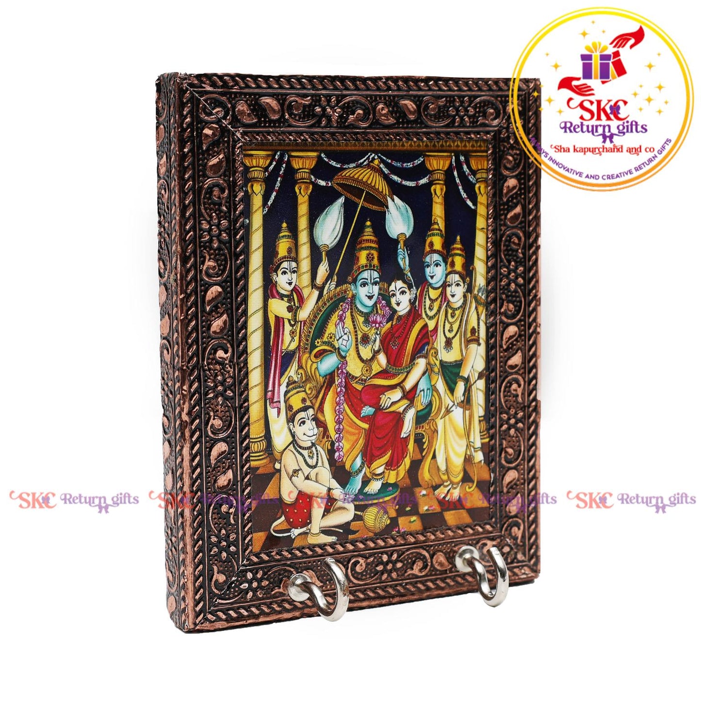 4.5/3.5 key stand tanjore art