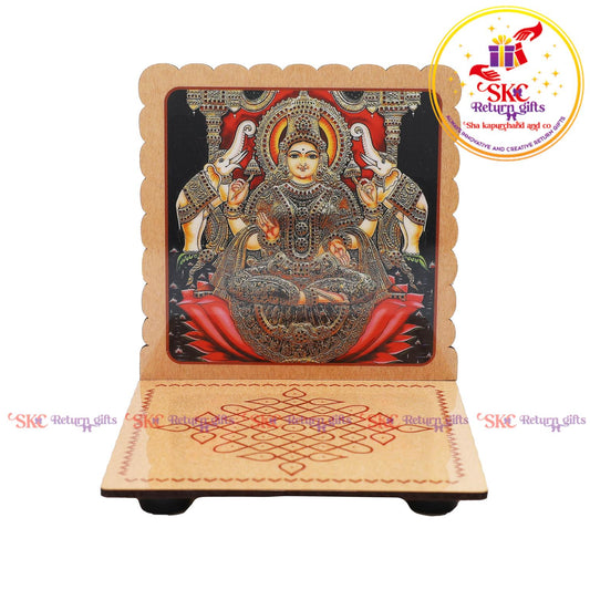 MDF diya stand tanjore art