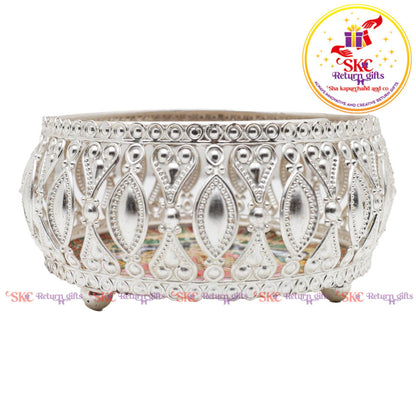 4inch pichwai silver bowl