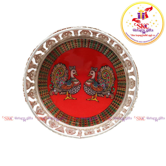 4inch pichwai silver bowl