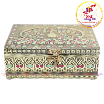 7x5 embossed pooja jewel box