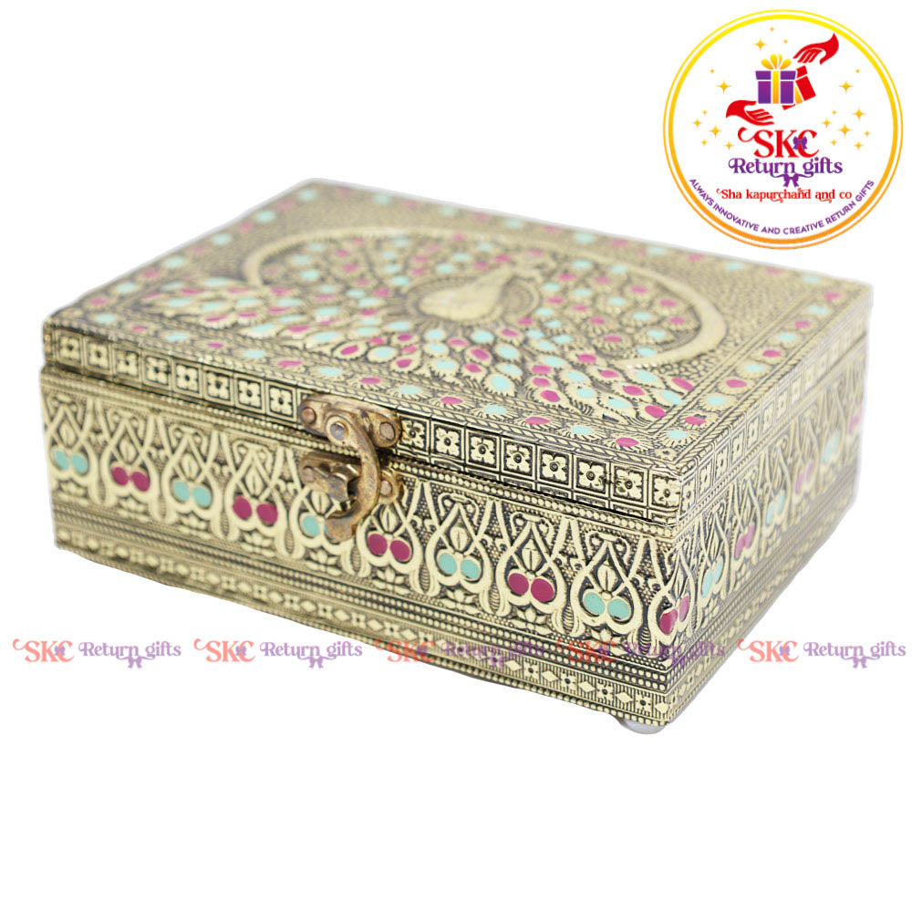7x5 embossed pooja jewel box