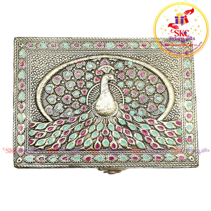 7x5 embossed pooja jewel box