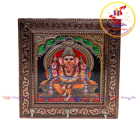 6*6 Tanjore DIGITAL ARTS Key stand