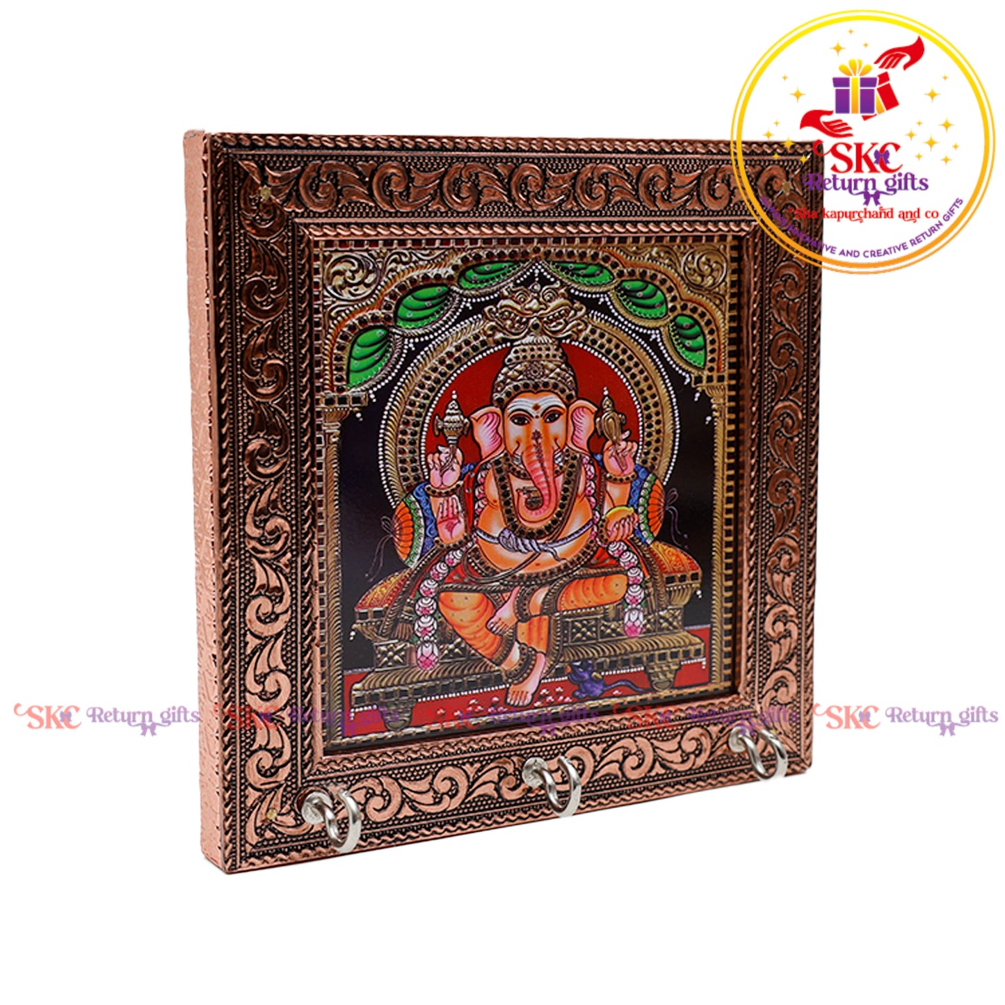 6*6 Tanjore DIGITAL ARTS Key stand