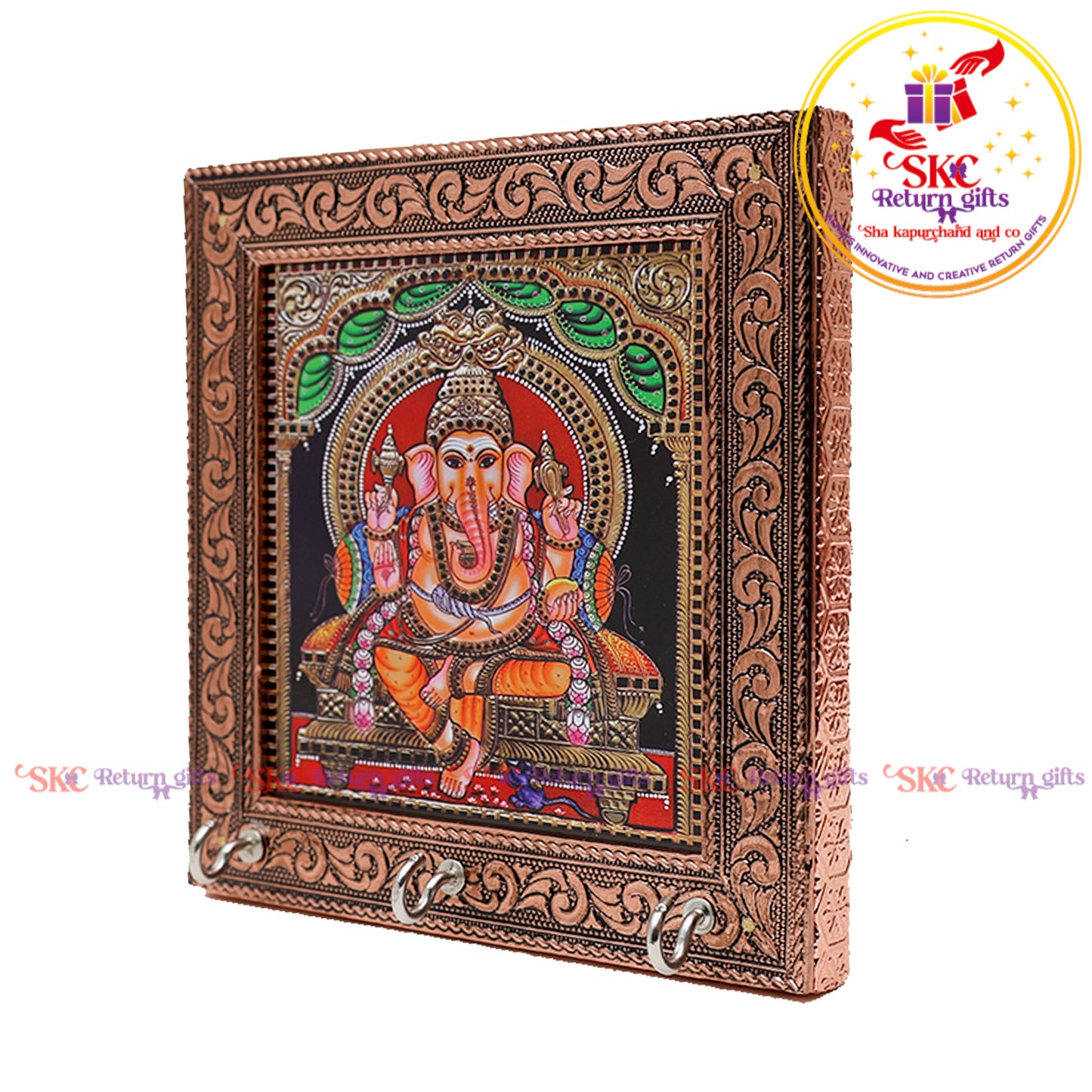 6*6 Tanjore DIGITAL ARTS Key stand