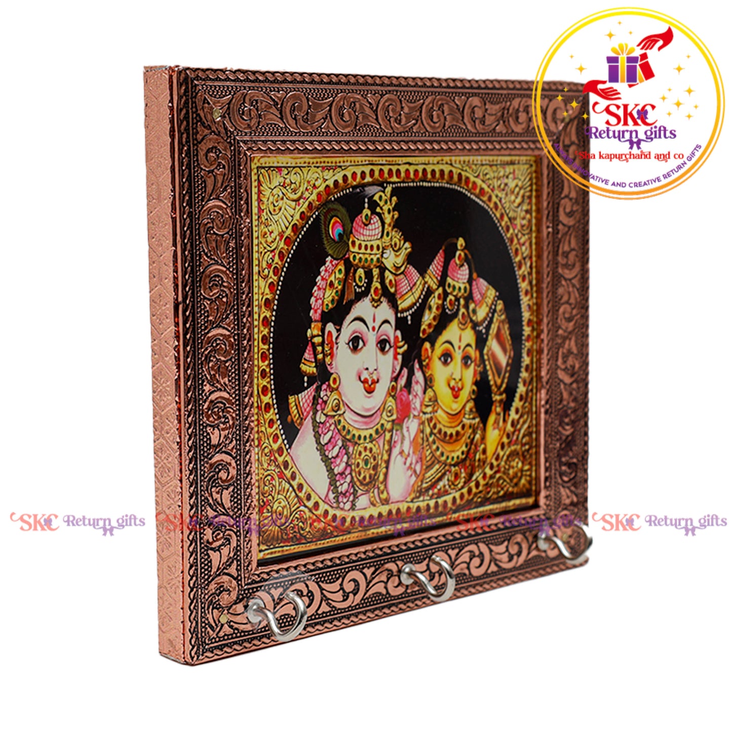 6*6 Tanjore DIGITAL ARTS Key stand