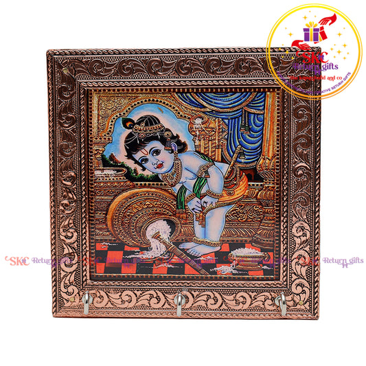 6*6 Tanjore DIGITAL ARTS Key stand