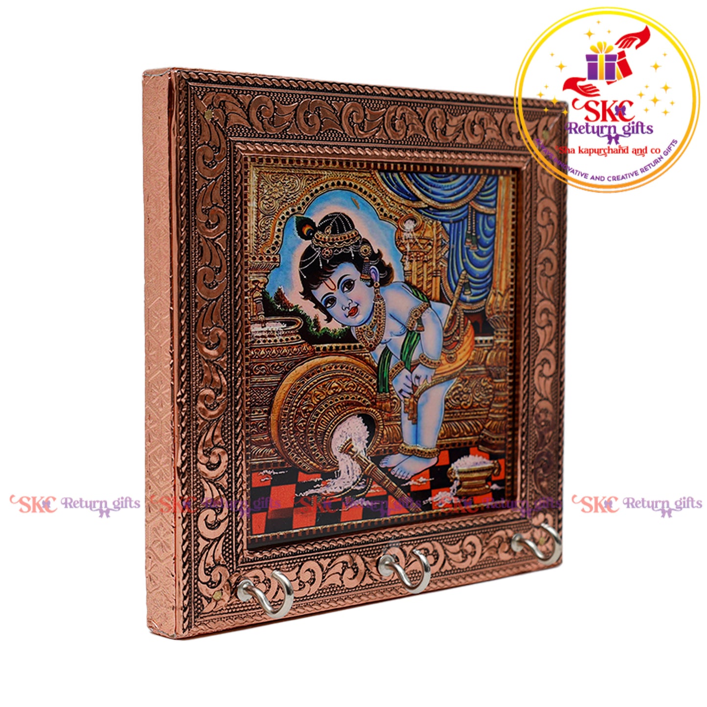 6*6 Tanjore DIGITAL ARTS Key stand