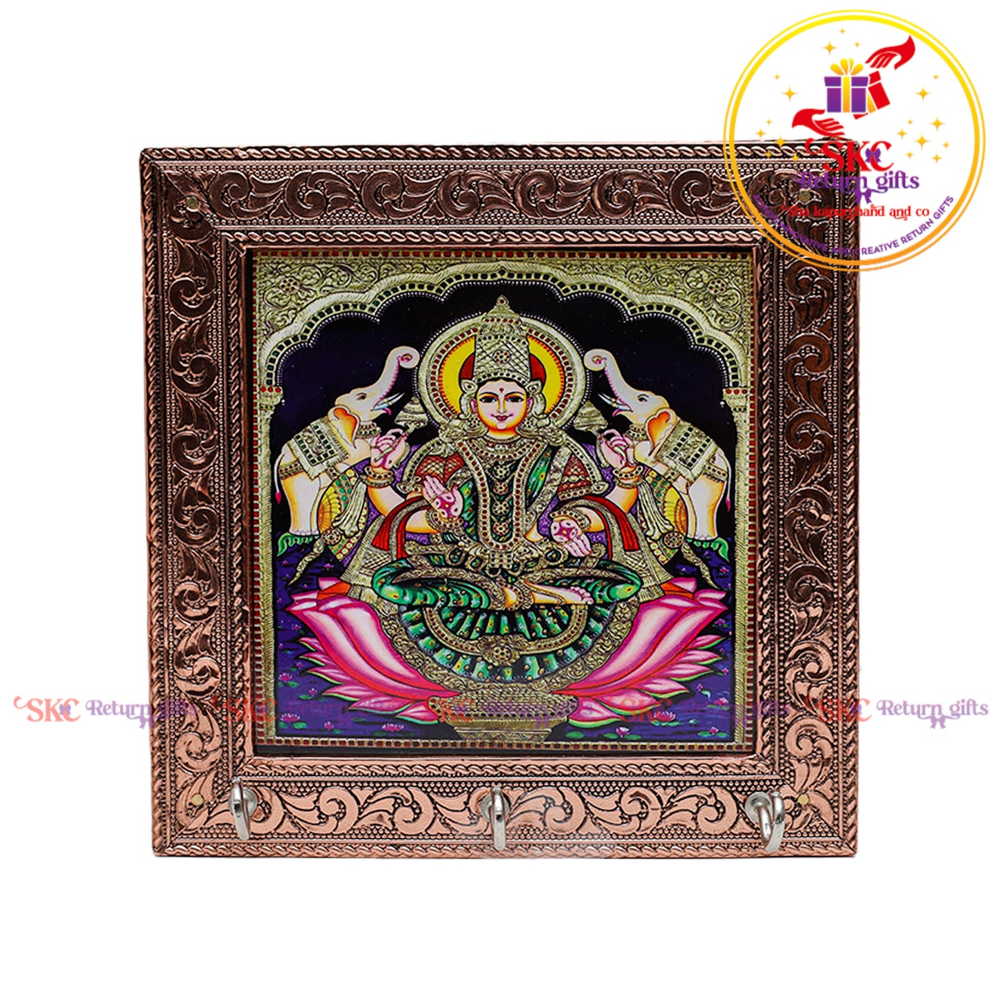 6*6 Tanjore DIGITAL ARTS Key stand