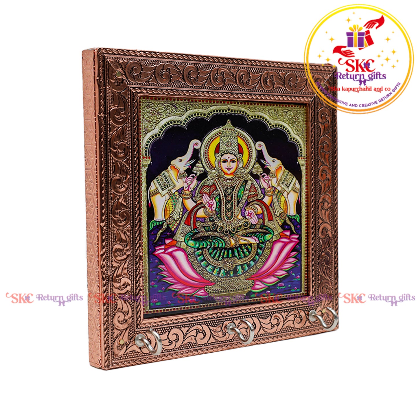 6*6 Tanjore DIGITAL ARTS Key stand