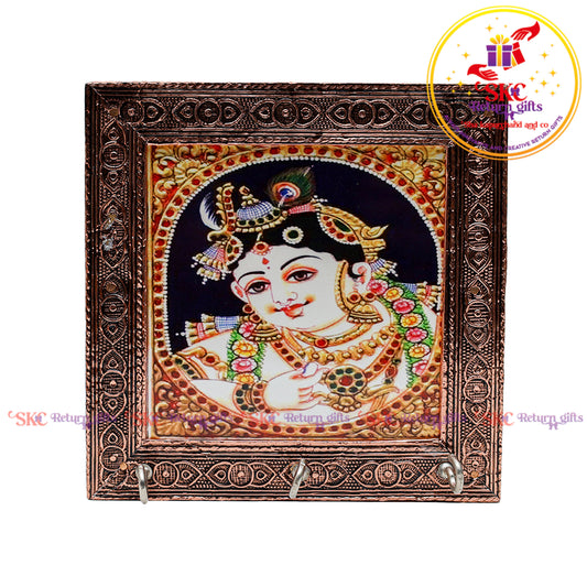 6*6 Tanjore DIGITAL ARTS Key stand