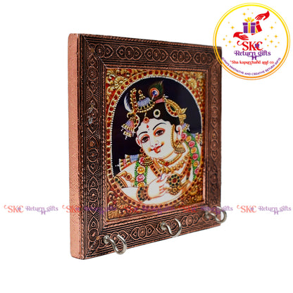 6*6 Tanjore DIGITAL ARTS Key stand