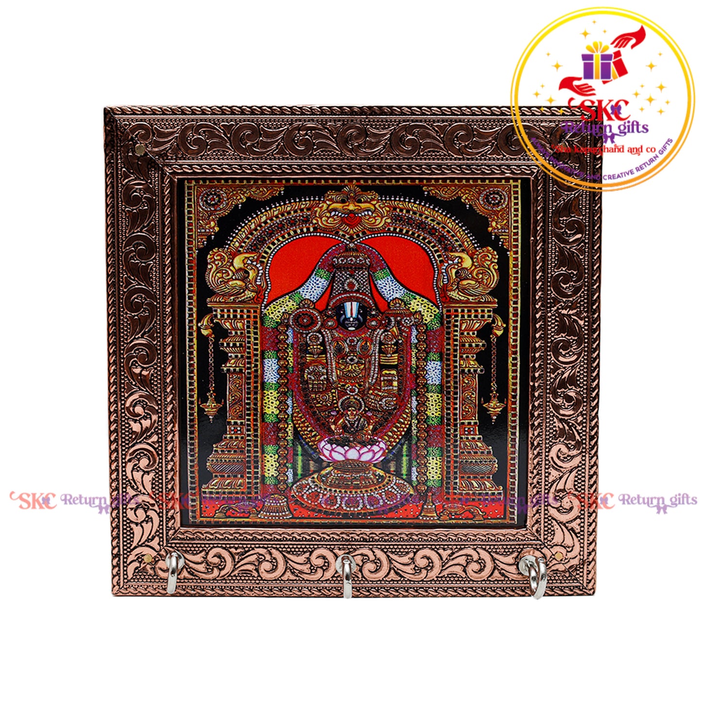 6*6 Tanjore DIGITAL ARTS Key stand