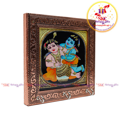6*6 Tanjore DIGITAL ARTS Key stand