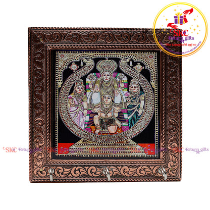 6*6 Tanjore DIGITAL ARTS Key stand