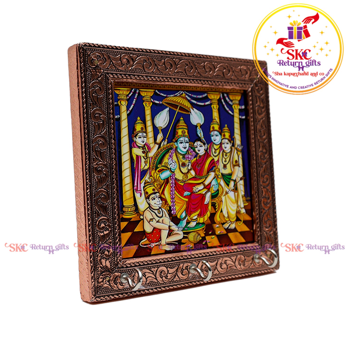 6*6 Tanjore DIGITAL ARTS Key stand