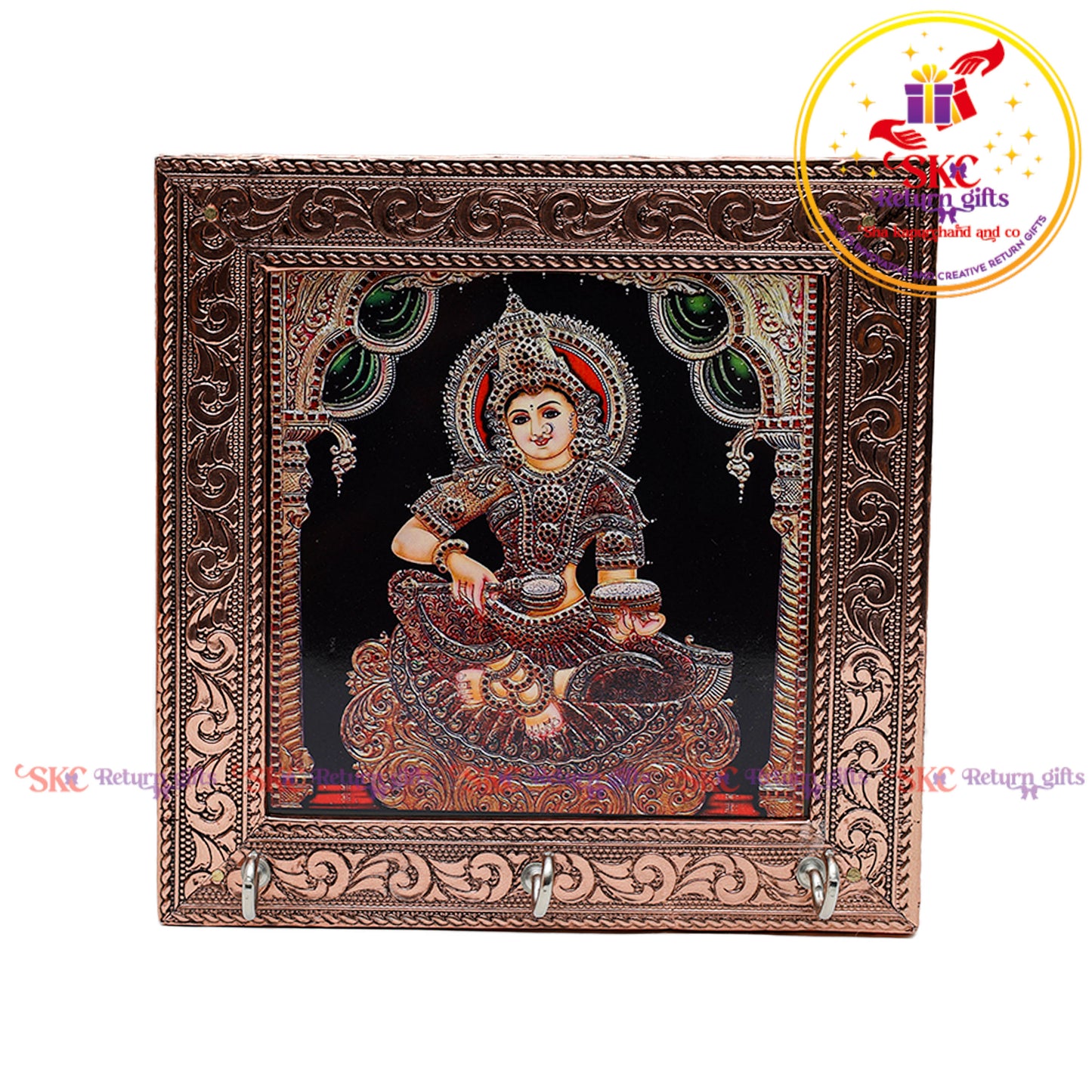 6*6 Tanjore DIGITAL ARTS Key stand