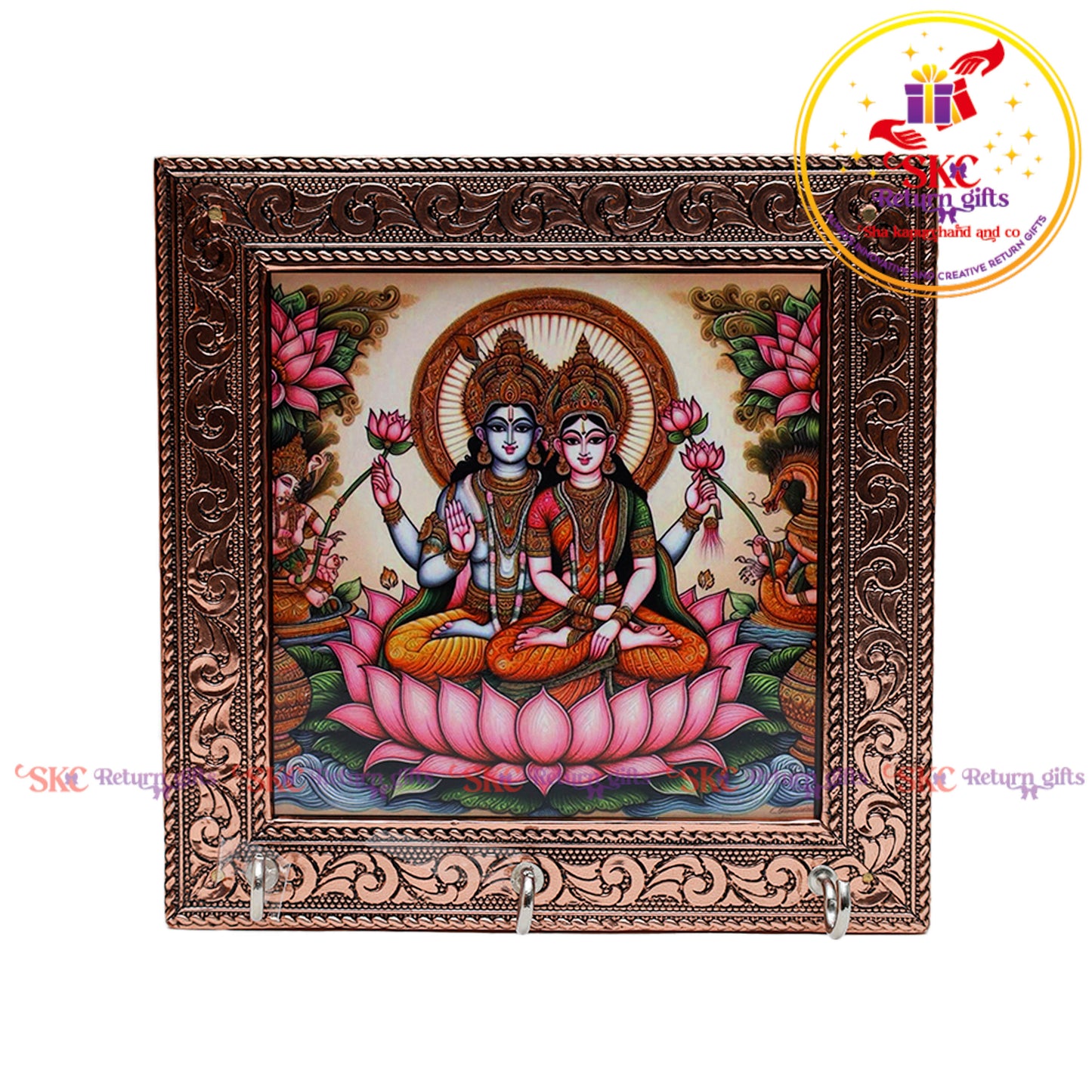 6*6 Tanjore DIGITAL ARTS Key stand