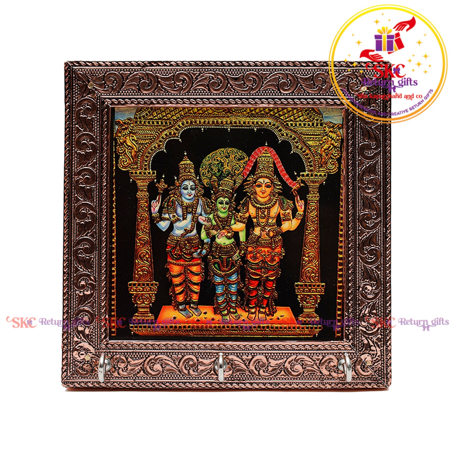 6*6 Tanjore DIGITAL ARTS Key stand