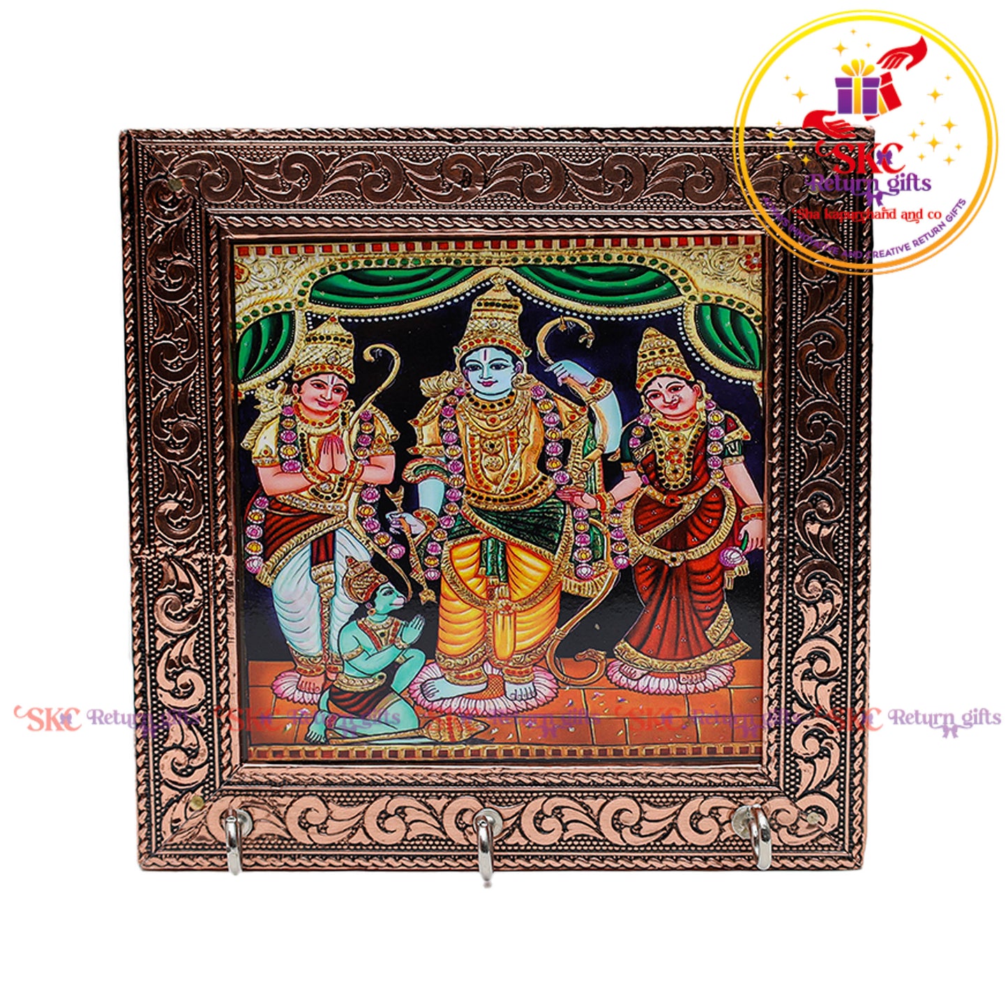 6*6 Tanjore DIGITAL ARTS Key stand