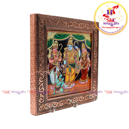 6*6 Tanjore DIGITAL ARTS Key stand
