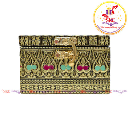 4*4 Flower embossed JEWEL BOX