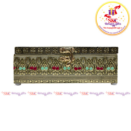 7*5 Peacock embossed JEWE BOX