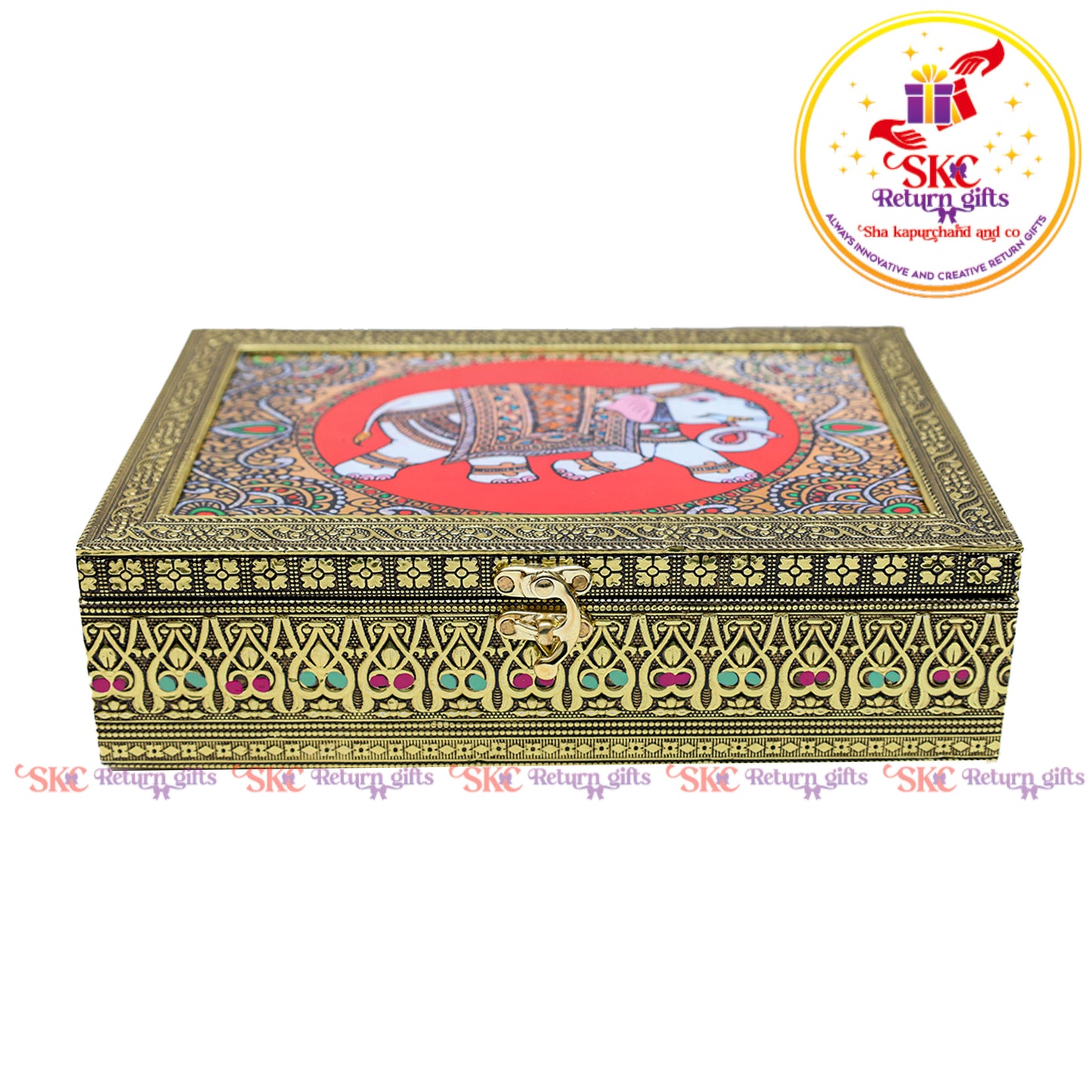 9*7 Tanjore Digital ART JEW BOX
