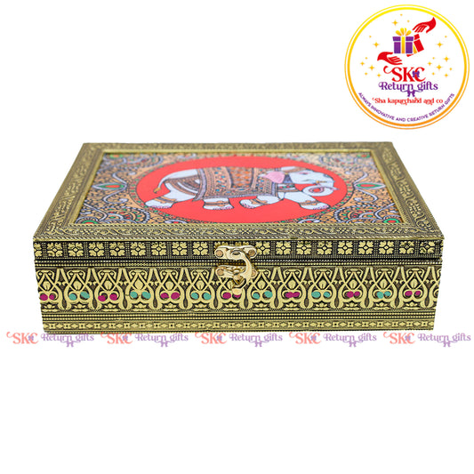 9*7 Tanjore Digital ART JEW BOX