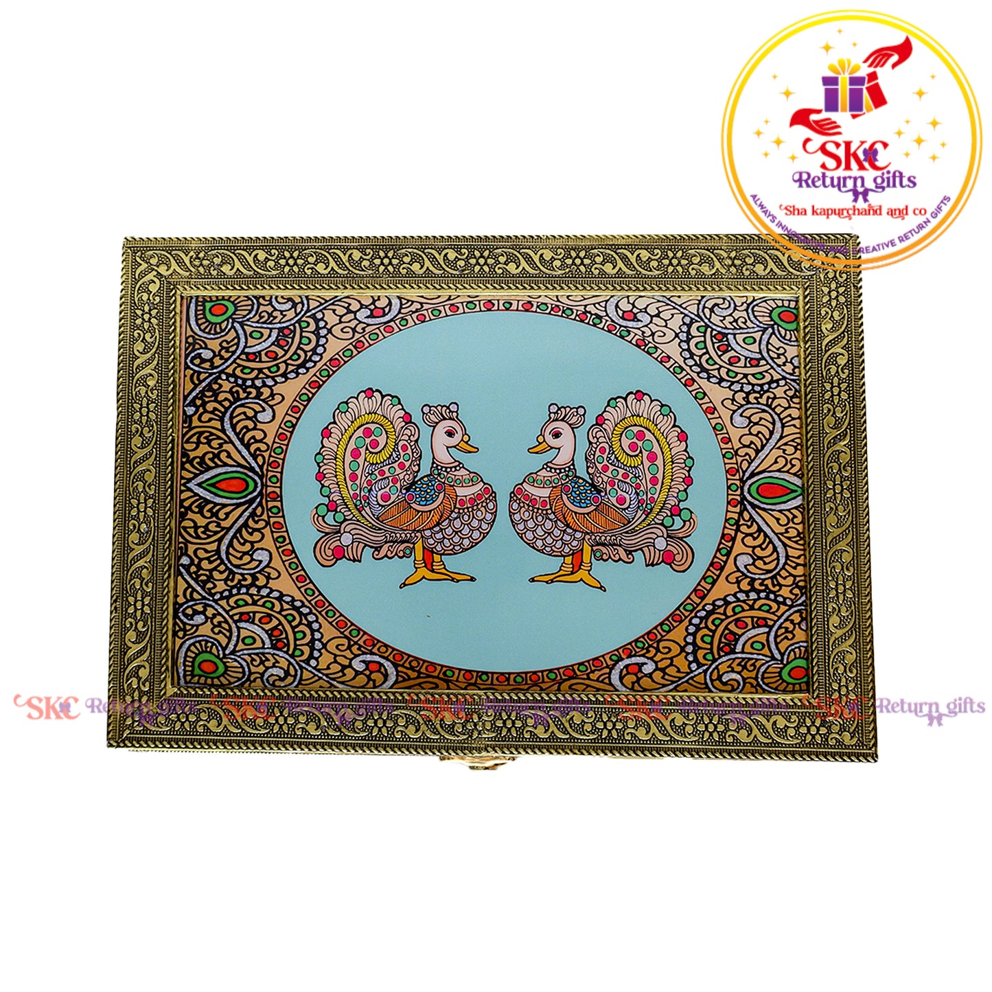 9*7 Tanjore Digital ART JEW BOX