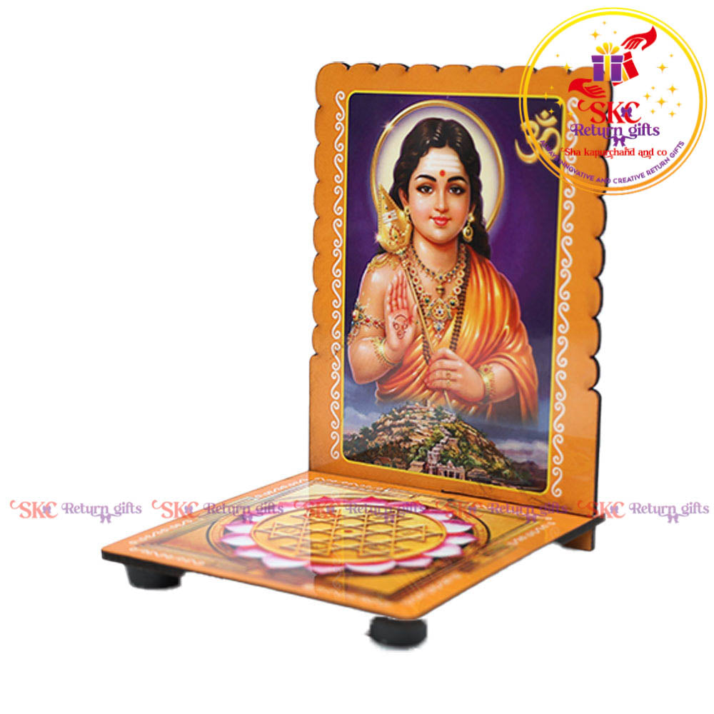 Bala Murugan Sri Yantra Diya Stand