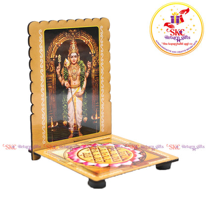 Bala Murugan Sri Yantra Diya Stand