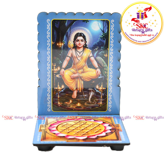 Bala Murugan Sri Yantra Diya Stand