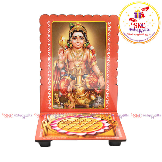 Bala Murugan Sri Yantra Diya Stand