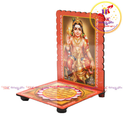 Bala Murugan Sri Yantra Diya Stand