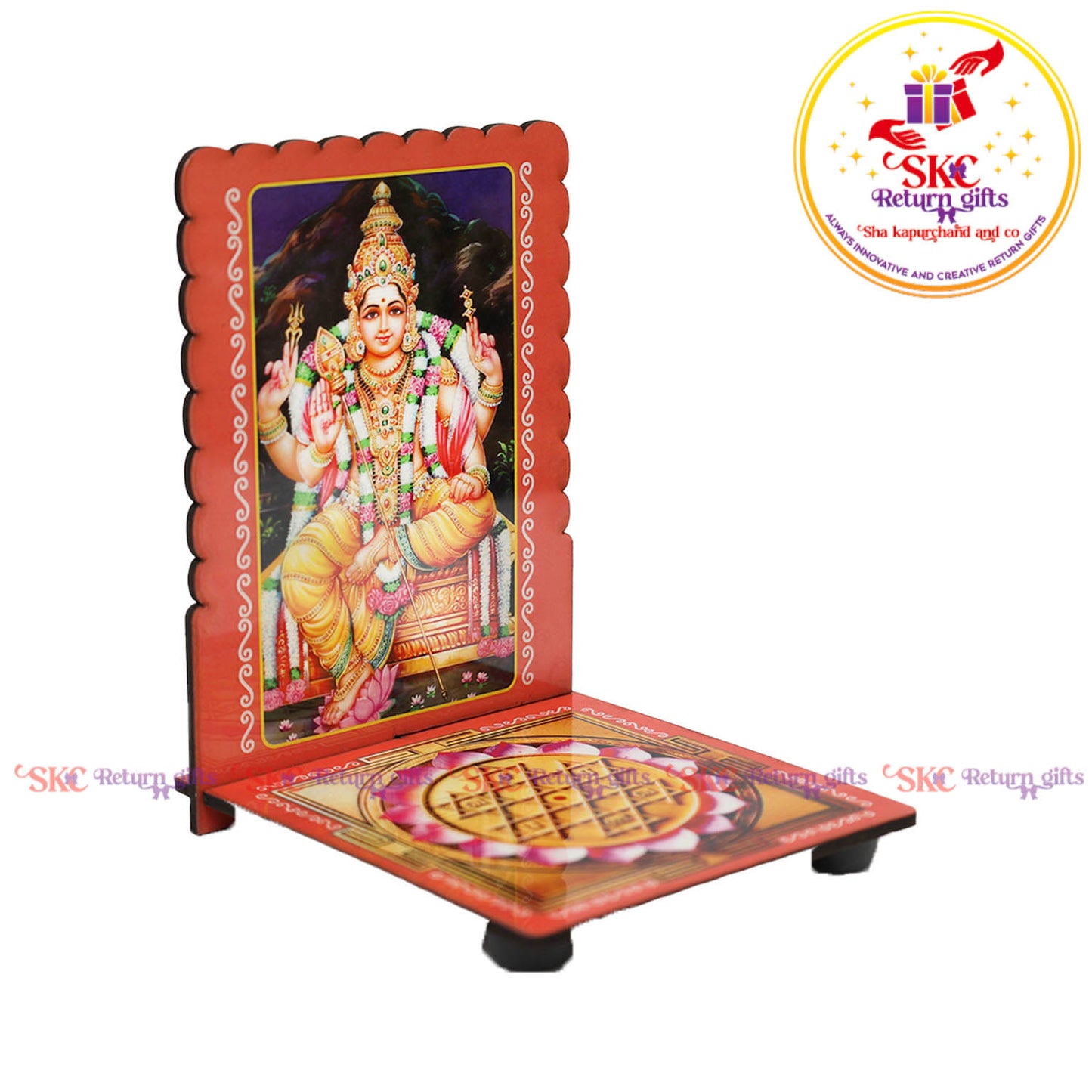 Bala Murugan Sri Yantra Diya Stand