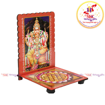 Bala Murugan Sri Yantra Diya Stand