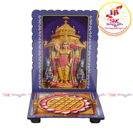 Bala Murugan Sri Yantra Diya Stand