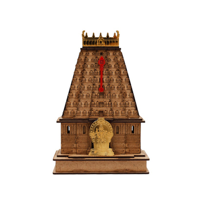 MDF Murugan Gopuram Temple Miniature 3D MDF