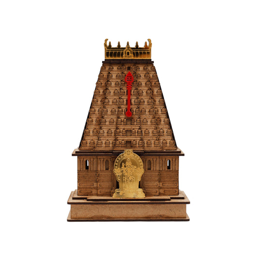 MDF Murugan Gopuram Temple Miniature 3D MDF