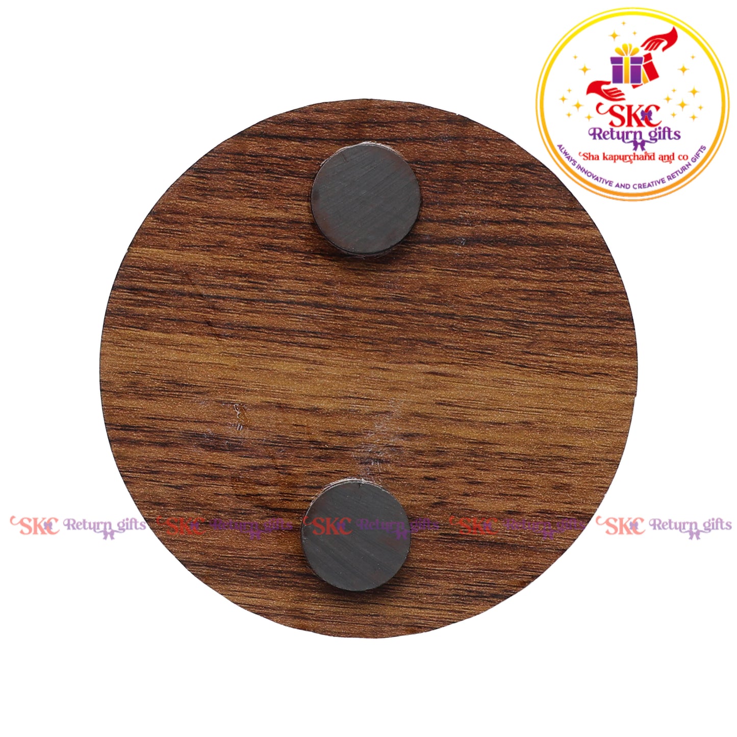 MDF Round Fridge Magnet